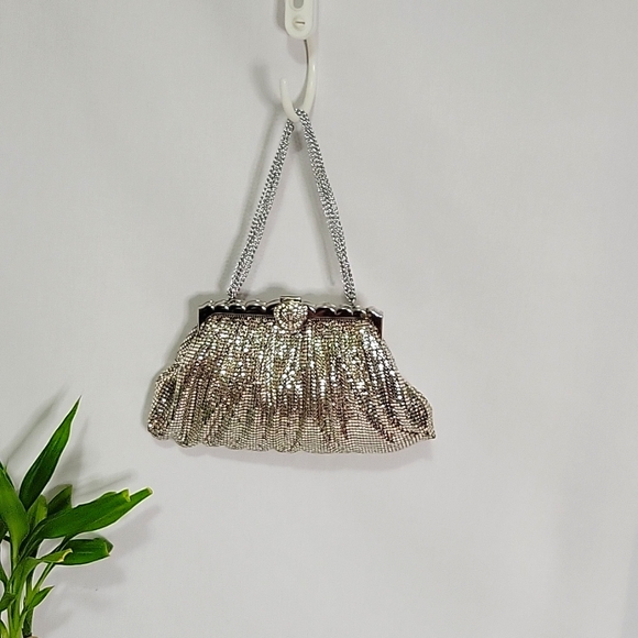 Bags Vintage Silver Mesh Clutch Bag Poshmark